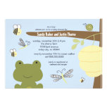Frog and Friends Invitation