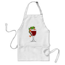 Frog and Wine Aprons
