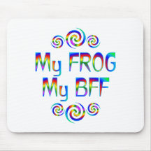 Frog BFF Mouse Pad