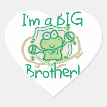 Frog Big Brother Sticker