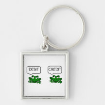 Frog Debit or Credit Keychain