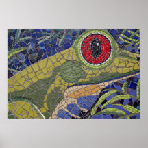 Frog Mosaic, 2010. Photo by Derrick W. Black Poster