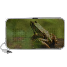 Frog on Log Portable Speakers