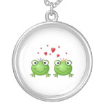 Frog Prince and Frog Princess, with hearts. Jewelry