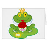 Frog Queen Card