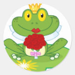 Frog Queen Sticker