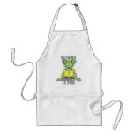 Frog Reading is Fun T-shirts and Gifts Apron