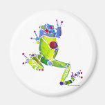 Frog Spring Green Fridge Magnets
