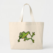 Frog Tote Bags