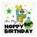 Froggy Hoppy 90th Birthday Announcement