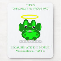 FROGS PAD MOUSE PAD