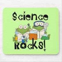 Frogs Science Rocks Mousepads