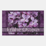 Frohe Ostern Lilacs stickers