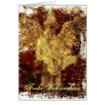 Frohe Weihnachten Angel Card