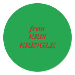 from KRIS KRINGLE stickers
