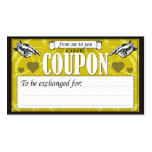 From Me To You - One Coupon Business Card