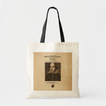 Front Piece to Shakespeare's First Folio Tote Bags