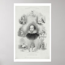 Frontispiece for the 'Histories', from 'The Comple Posters