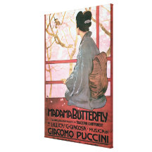 Frontispiece of the score sheet stretched canvas print