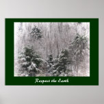 Frosty Hills Earth Day Poster