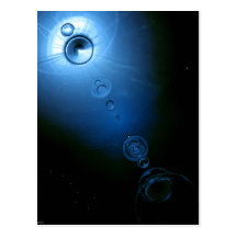 Frozen In Time And Space Post Card
