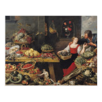 Fruit and Vegetable Market postcards