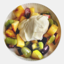 Fruit and Yogurt Sticker