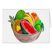 Fruit Bowl Card