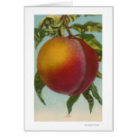Fruit Chromo Lithograph of PeachFruitState Card
