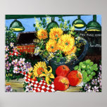 Fruit & Flowers Posters