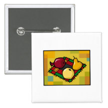 Fruit Kwanzaa Buttons