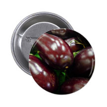 Fruit of eggplants buttons