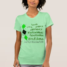 fruit of the spirit green shirts