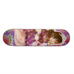 Fruit Pineapple Princess Strawberry Pattern Skateboards