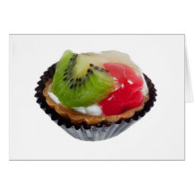 Fruit tart card