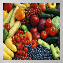 FRUIT & VEGETABLES POSTERS