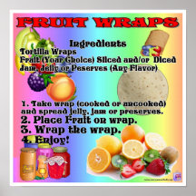 Fruit Wraps Poster