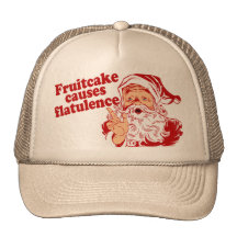 Fruitcake Causes Flatulence Hat