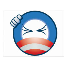Frustrated “O” Face Postcard