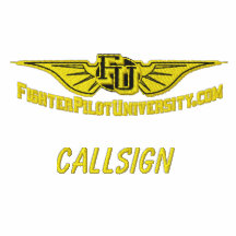 FU Wings on Golf Polo W/F-104 and Call Sign