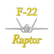 FU Wings on Golf Polo with F-22 and Call Sign