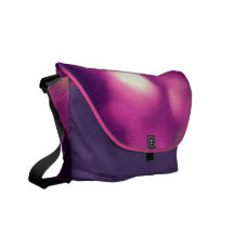 "fuchsia dream" - Rickshaw Messenger Bag