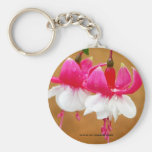 Fuchsia (fuschsia), San Gabriel de Barrera Key Chain