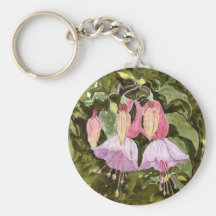 Fuchsias Keychain