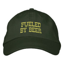 FUELED BY BEER - hat Embroidered Hat