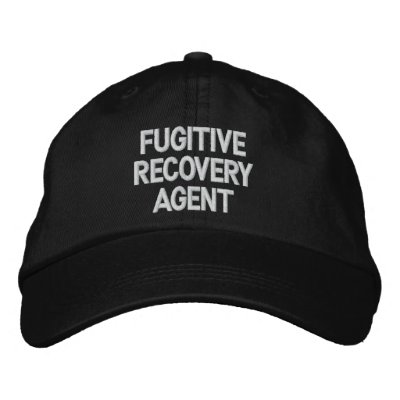 Fugitive Recovery Agent Embroidered Hat Fugitive Recovery Agent Embroidered Hat