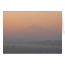 Fuji-san-blank Greeting Card