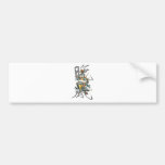 Fuku-Riu Japanese Dragon Bumper Sticker