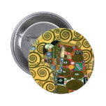 Fulfilment (The Embrace) by Gustav Klimt Pins