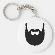 Full beard key chain